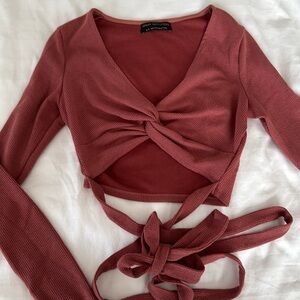 Wrap around Crop Top